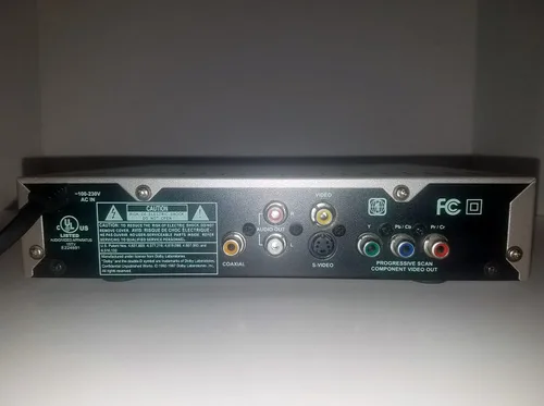 Vista 2 de CH-DVD 300S - Reproductor de DVD de escaneo progresivo, color plateado