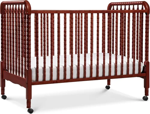 Vista 10 de DaVinci Jenny Lind - Cuna convertible 3 en 1, color ébano Converts to Toddler Bed & Daybed, 4 Adjustable Mattress Heights - Conversion Kit Sold