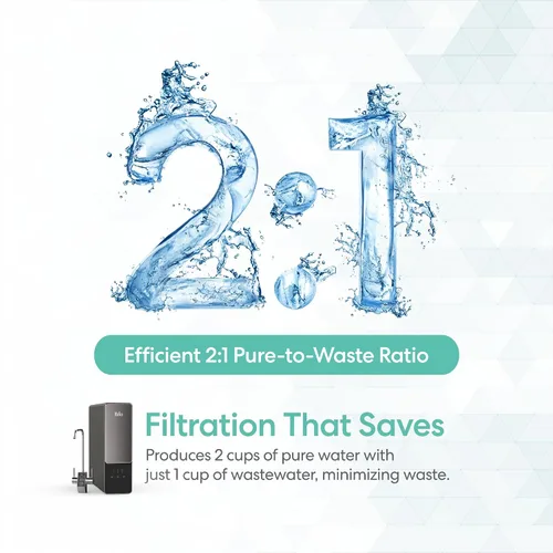 Vista 7 de Brio AQUUS TROE800COL - Sistema de filtración de agua por ósmosis inversa, sistema de filtro de agua de ósmosis inversa de 4 etapas sin tanque