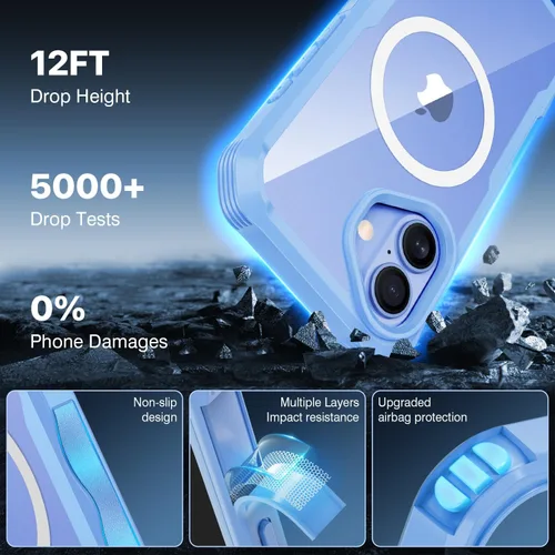 Vista 57 de CENHUFO Funda de privacidad para iPhone 11 Pro, funda de cuerpo completo con protector de pantalla de privacidad de vidrio templado 9H integrado