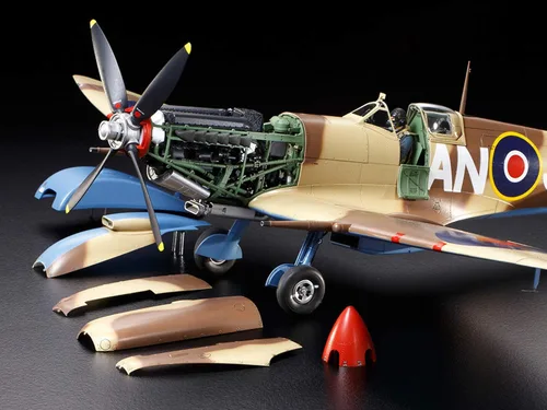 Vista 2 de Tamiya Modelos Spitfire Mk.VIII Modelo Kit