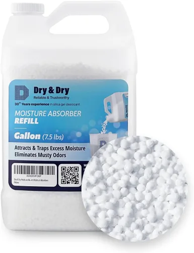 Vista 8 de Dry & Dry Recarga de Perlas Absorbentes de Humedad (1.7 KG) - Sin Fragancia, Recarga de Absorbente de Humedad