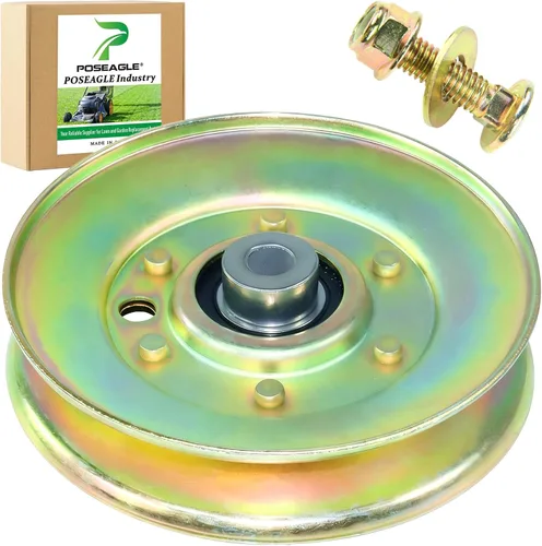 Vista 10 de 532196106 Husqvarna Polea tensora para Husqvarna 54" Z254f Z254 Deck Replaces 532197379 Craftsman 197379 196106 Idler Pulley for Husqvarna 54