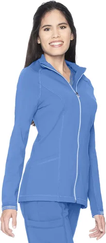 Vista 2 de Urbane Impulse Slim Fit Extreme Stretch - Chaqueta de 2 bolsillos para mujer 9742 Ceil XLG Ceil XL