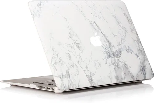 Vista 8 de RUBAN Funda compatible con MacBook Air de 13 pulgadas (modelos: A1369 y A1466, versión anterior 2010-2017), cubierta protectora delgada a presión