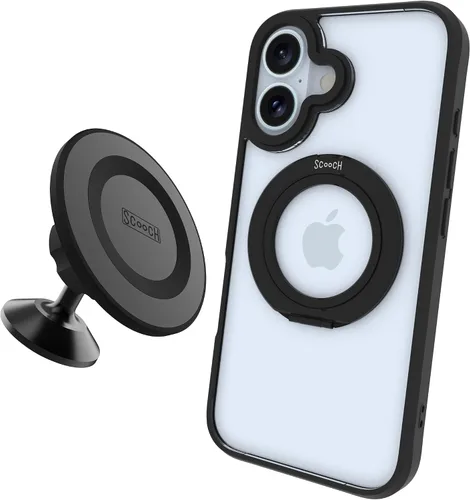 Vista 238 de Scooch para MagCase Compatible con iPhone 12 Mini Incluyendo MagRing 2.0, Soporte para Teléfono Compatible con MagSafe y Pata de Soporte
