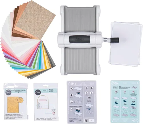 Vista 2 de Sizzix Kit de inicio Big Shot (6"), blanco/gris