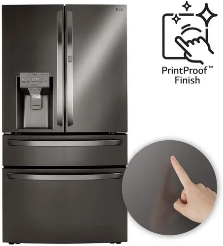 Vista 7 de LG LRMDS3006D 30 CF 4-puerta francesa DID Craft Dispensador de hielo ThinQ conversión completa