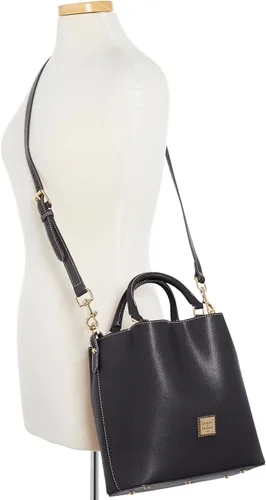 Vista 4 de Dooney & Bourke Saffiano - Bolsa pequeña con asa superior