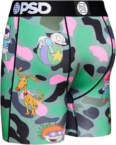 Vista 2 de PSD Men's Rugrats Boxer Briefs - Breathable and Supportive Men's Underwear with Moisture-Wicking Fabric