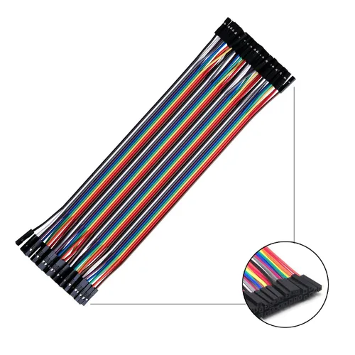 Vista 2 de HYY Dupont Jumper Wire Jumpers cables para arduino Raspberry Pi