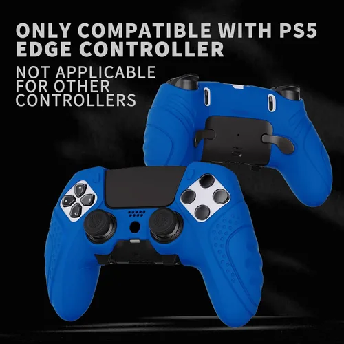 Vista 95 de PlayVital Guardian Edition Anti-Slip Ergonomic Silicone Cover Case for ps5 Edge Controller, Soft Rubber Protector Skin for ps5 Edge Wireless