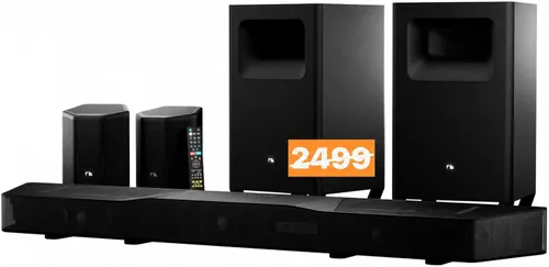 Vista 10 de Shockwafe 9.2.4 Dolby Atmos/DTSX Surround Soundbar Sys-Dual 10" Subs*1300W