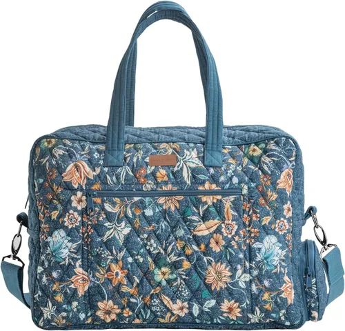 Vista 13 de Maison d' Hermine Bolsas de fin de semana para mujer, de algodón, acolchadas, para equipaje nocturno, bolsa de fin de semana para hombres, regalos