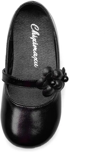 Vista 6 de Chiximaxu Shinning Flower Slip on Mary Jane para niñas (niños pequeños)