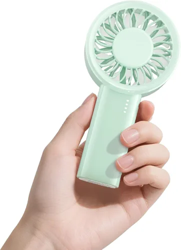 Vista 10 de HandFan Mini ventilador de mano, ventiladores pequeños de próxima generación portátil [8.5 horas de funcionamiento] con potente motor turbo de alta