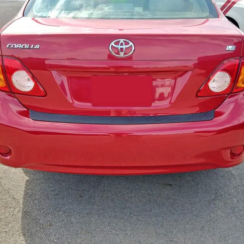 Vista 2 de Protector de parachoques trasero compatible con Toyota Corolla Sedan 2009-2013