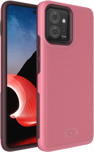 Vista 8 de TUDIA DualShield Grip - Funda protectora diseñada para Motorola ThinkPhone (2023), [MergeGrip] de doble capa a prueba de golpes, delgada, de grado