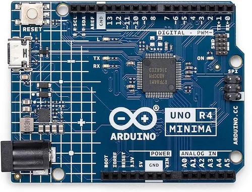 Vista 2 de Arduino UNO R4 Mínima [ABX00080]