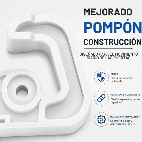 Vista 6 de 4620JJ2009A Tapón de puerta de refrigerador para LG Electronics y Kenmore