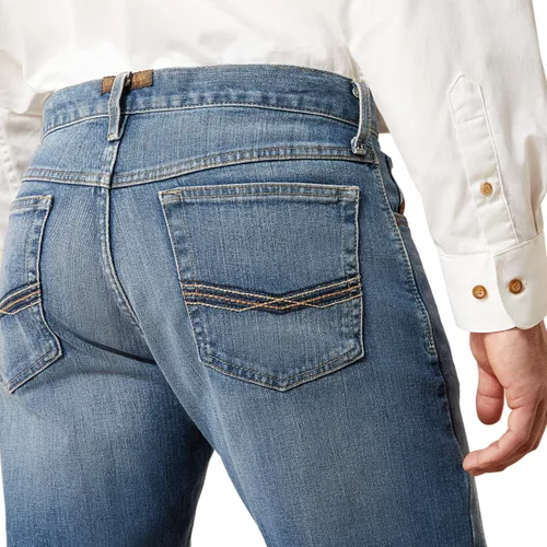 Vista 3 de ARIAT, pantalón vaquero M2 de ajuste holgado para hombre, corte de bota