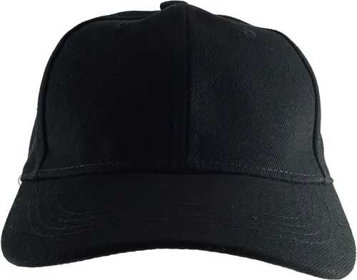Vista 2 de TOP HEADWEAR Sombrero de béisbol ajustable con cierre de velcro para niños en blanco