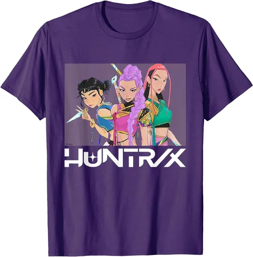 Vista 26 de KPop Demon Hunters HUNTR/X Camiseta Oficialmente Autorizada