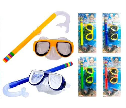 Set Buceo Snorkel Y Máscara Para Niños