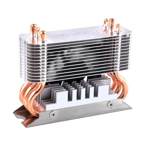 Vista 9 de Disipador de calor SSD M.2 2280 de 12 V con ventilador de enfriamiento PWM de 1.575 in, tubos de calor de cobre y almohadilla térmica, enfriador SSD