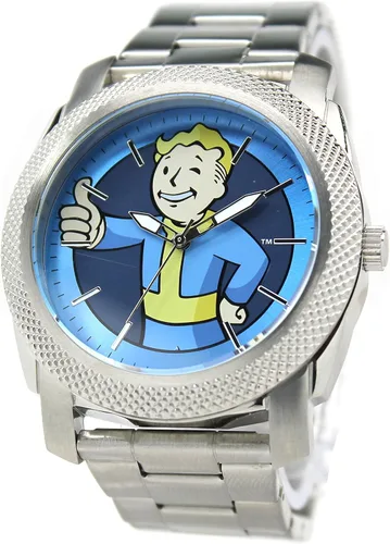 Vista 3 de Fallout reloj de acero inoxidable para hombre (FOT8004)