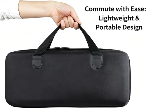 Vista 7 de Anleo Estuche rígido de viaje para impresora móvil inalámbrica Epson Workforce WF-110. HP OfficeJet 250