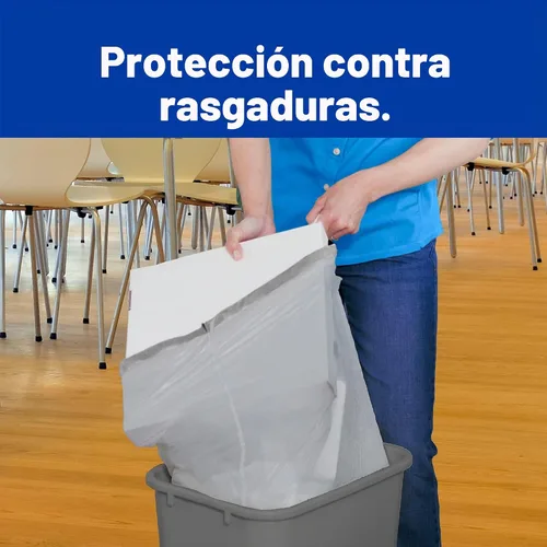 Vista 4 de CloroxPro Glad ForceFlex - Bolsas de basura con cordón de cocina de 13 galones de alto, 100 unidades (el paquete puede variar)