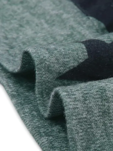 Vista 5 de cheibear Conjunto de pijama de manga larga para mujer, sudadera Kint con estampado de estrellas, ropa de dormir de 2 piezas
