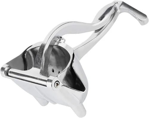 Vista 7 de Pilipane Exprimidor de limón de acero inoxidable real, exprimidor de cítricos, portátil y resistente, prensa manual de frutas para salud, exprimidor