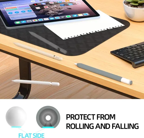 Vista 6 de AZF Compatible con Apple Pencil USB C, funda protectora de silicona antideslizante para Apple Pencil (USB-C), soporte magnético (gris)