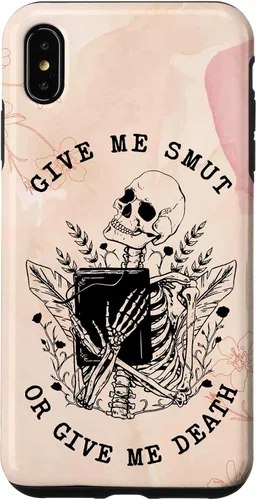 Vista 11 de iPhone 16 Romance Book Lover Smut Reader Give Me Smut Or Give Me Death Case