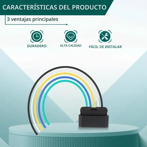 Vista 3 de AUTOKAY Conector de faro delantero para Chevrolet Impala LS LT 2006-2013 2.5L 3.6L Adaptador hembra, conector para arnés de cableado, para faros