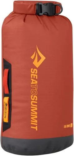 Vista 14 de Sea to Summit Big River Bolsa seca, almacenamiento seco de alta resistencia, 8 litros, color oro marrón Ultradurable, abrasion-resistant