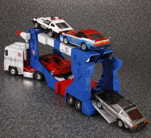 Vista 9 de Figura de acción Transformers Masterpiece colección japonesa, Ultra Magnus MP-22 [edición Perfect]
