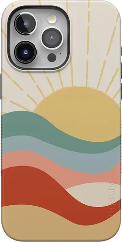 Vista 9 de Funda Casely para iPhone 15 Pro Max Todas las sonrisas Adhesivo de cara sonriente Compatible con MagSafe Diseño protector audaz