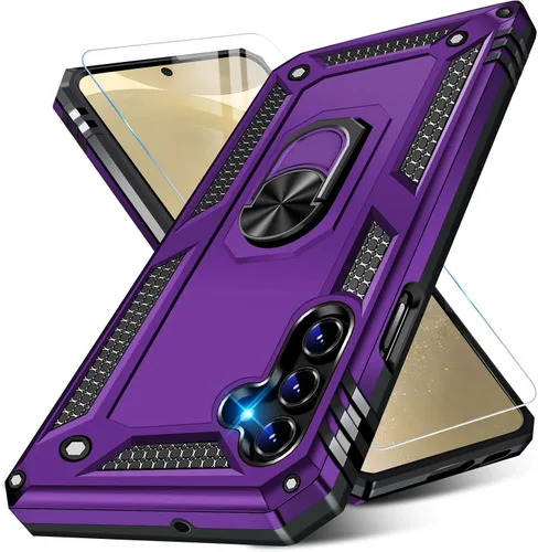 Vista 54 de Funda para Samsung Galaxy S21 5G resistente con protector de pantalla integrado, armadura dura, funda anticaída militar para Samsung S21 5G 6.2 2021
