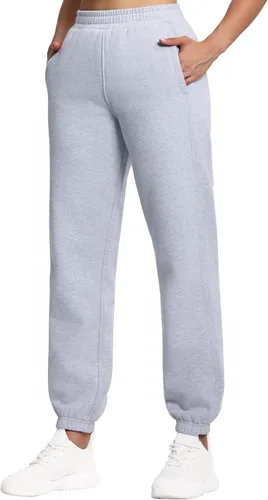 Vista 9 de THE GYM PEOPLE Pantalones deportivos de forro polar para mujer con bolsillos