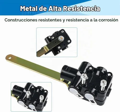 Vista 3 de JDMON Kit de válvula de control de altura de nivelación estándar de aire de repuesto para Ford Freightliner Volvo Kenworth, sustituye a 1614318000