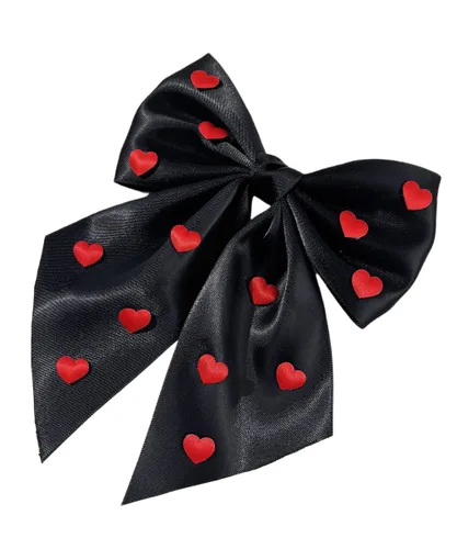 Vista 8 de Pinzas para el pelo para niñas, horquillas para el cabello con lazo para San Valentín, JHV14 (juego de 3 piezas)