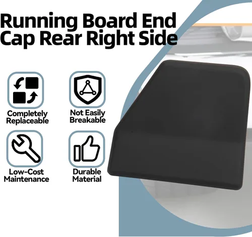 Vista 4 de Tapa de Estribo de Paso Lado del Pasajero Compatible con Ford Expedition F-150 F-250 F-350 Super Duty Lincoln Town Car 3.0L 3.3L 3.5L V6 4.6L V8