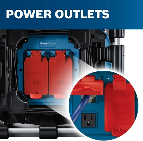 Vista 7 de BOSCH GPB18V-5CN Radio para el lugar de trabajo de 18V con Bluetooth® 5.0 y estación de energía