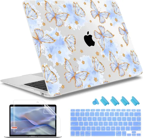 Vista 16 de May Chen Funda compatible con MacBook Air de 13 pulgadas (modelos A1369 y A1466, versión anterior 2010-2017), carcasa rígida de plástico