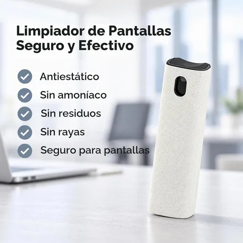 Vista 3 de walrfid Espray limpiador de pantalla para auto, kit de limpieza de niebla de pantalla táctil electrónica para TV, laptop, iPad, iPhone, teléfono