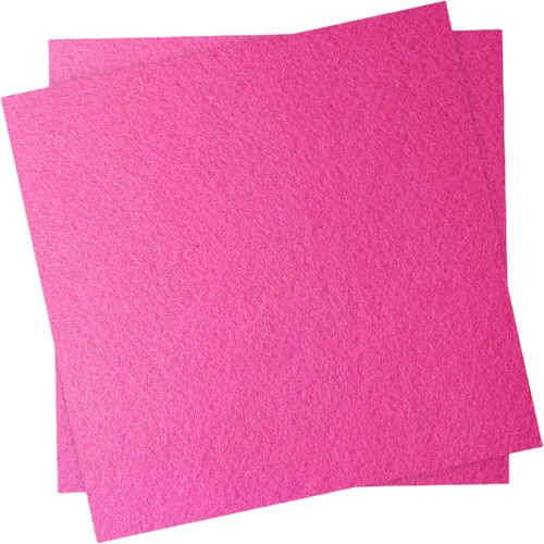 Vista 11 de Hojas de tela de fieltro de 6 x 6 pulgadas para manualidades, 0.039 in de grosor, papel de fieltro de colores surtidos para manualidades de costura