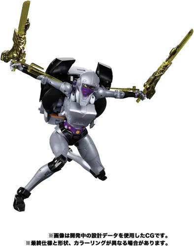 Vista 7 de Transformers Masterpiece MP55 Nightbird Shadow Figura de acción